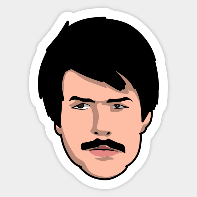 Kicker finkle Sticker by Bestmatch